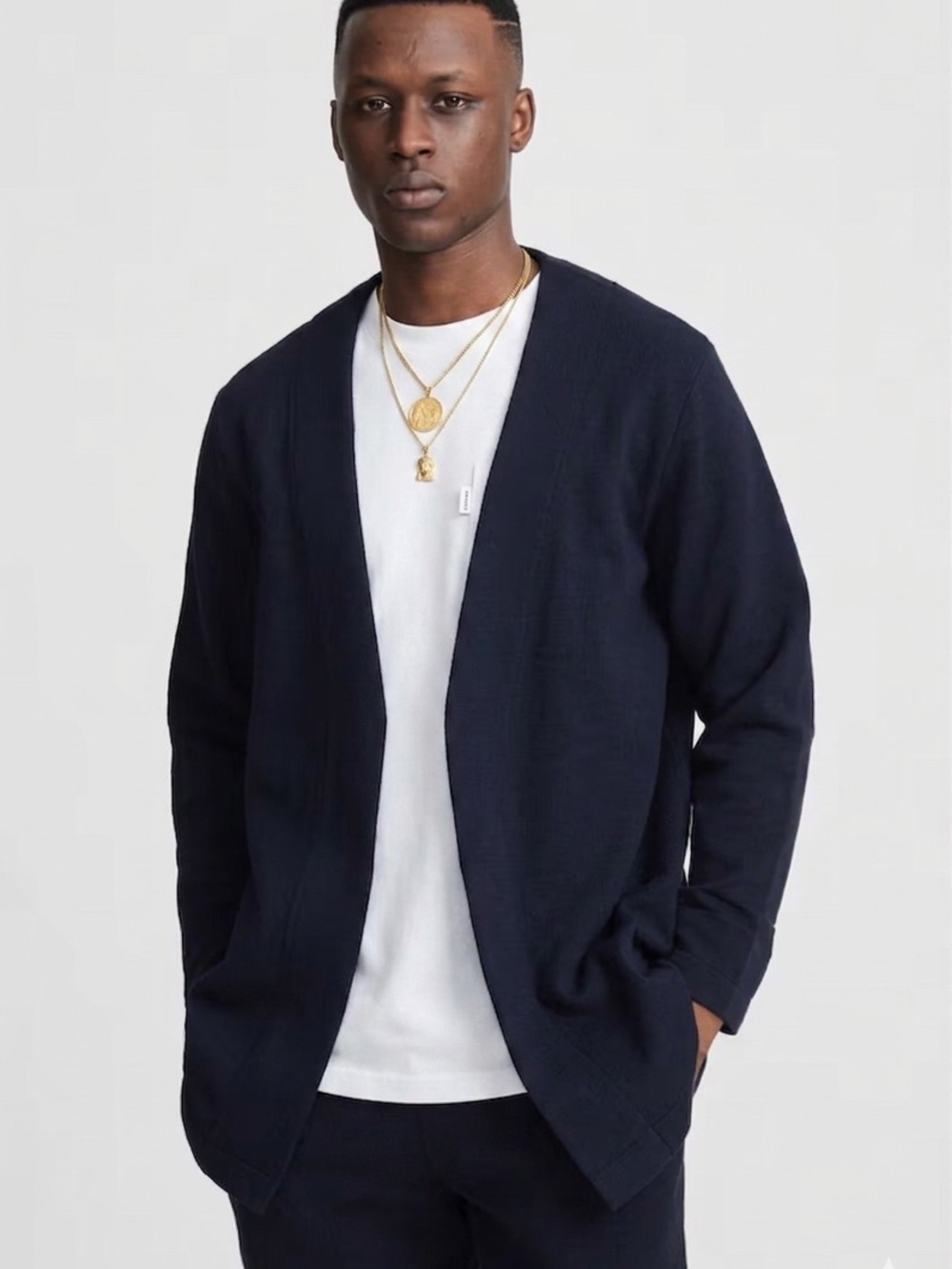 Aimé Leon Dore open-front cardigan jacket